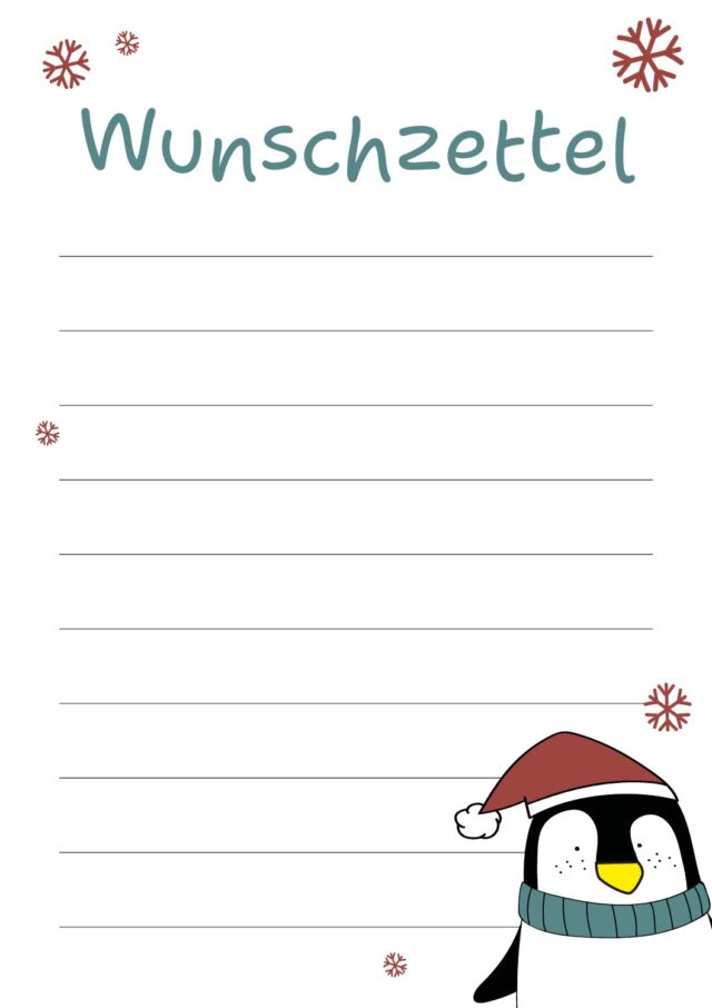 Vorschaubild des Wunschzettels