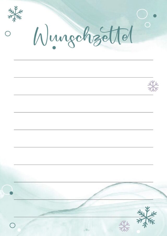 Vorschaubild des Wunschzettels